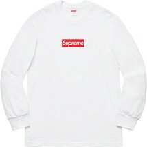 正規品 新品 未開封 FW20 Supreme Box Logo L/S Tee シュプリーム ボックス ロゴ ロン ティー シャツ White Medium ホワイト ミディアム_画像8