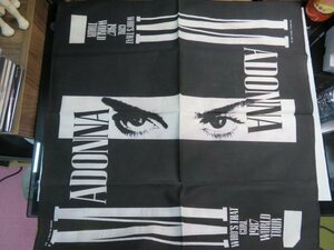 ()1｜未使用品！！★MADONNA（マドンナ）バンダナ「 WHO'S THAT GIRL 1987 WORLD TOUR」