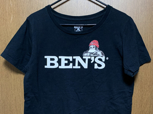 M BEN DAVIS / ベンデイビス 半袖Tシャツ ブラック プリント