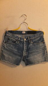 ★SHINZONE★シンゾーン Ladies Short Pants レディースジーンズ ショートパンツ サイズM 日本製 USED IN JAPAN daisy dukes shorts