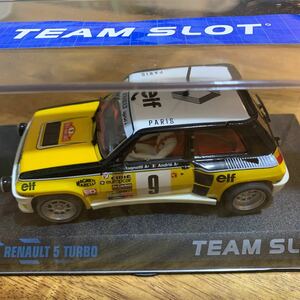 未開封新品 TEAMSLOT RENAULT 5 TURBO RALLYE MONTE CARLO RAGNOTTI 1/32 slot car スロットカー ルノー 5 ターボ ラリーモンテカルロ