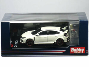 Hobby JAPAN 1/64 ホンダ シビック Type R (FK8) 2020 チャンピオンシップホワイト (エンジンディスプレイモデル付) (HJ642055AW)