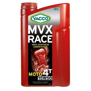 【正規在庫品】 YACCO MVX RACE 4T 15w-50 2L ヤッコ レース MOTO ４T エンジンオイル yacco 