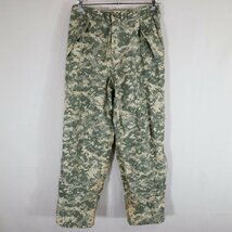 民間品 GORE-TEXパンツ ミリタリー レプリカ アメリカ軍 軍服 迷彩柄 ( メンズ L ) 中古 古着 N3736_画像1