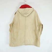 Carhartt カーハート ミシガンチョアコート ワークジャケット ワークウェア ダック生地 ブラウン ( メンズ Ｍ相当 ) 中古 古着 N4051_画像2