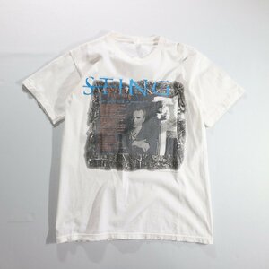 【SALE】F□90年代 USA製 Sports Wear Sting Mercury Falling プリント Tシャツ ホワイト 白色 (M) 中古 古着 k5619