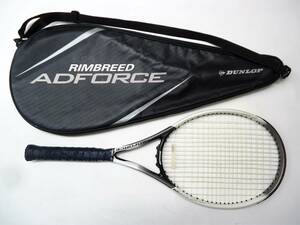 ★即決★DUNLOP RIMBREED ADFORCE★硬式ラケット★G3★ケース付★ダンロップ★