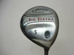 ★即決！★キャロウェイ★メンズ右打ち用フェアウェイウッド/5番ウッド/5W★Callaway BIG BERTHA★JV60 B・SERIES★S★