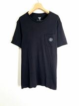 Ron Herman 別注 RHC ロンハーマン VISSLA ヴィスラ Pocket Tee ポケット Tシャツ M ブラック USA製 アメリカ製 Logo ロゴ_画像1