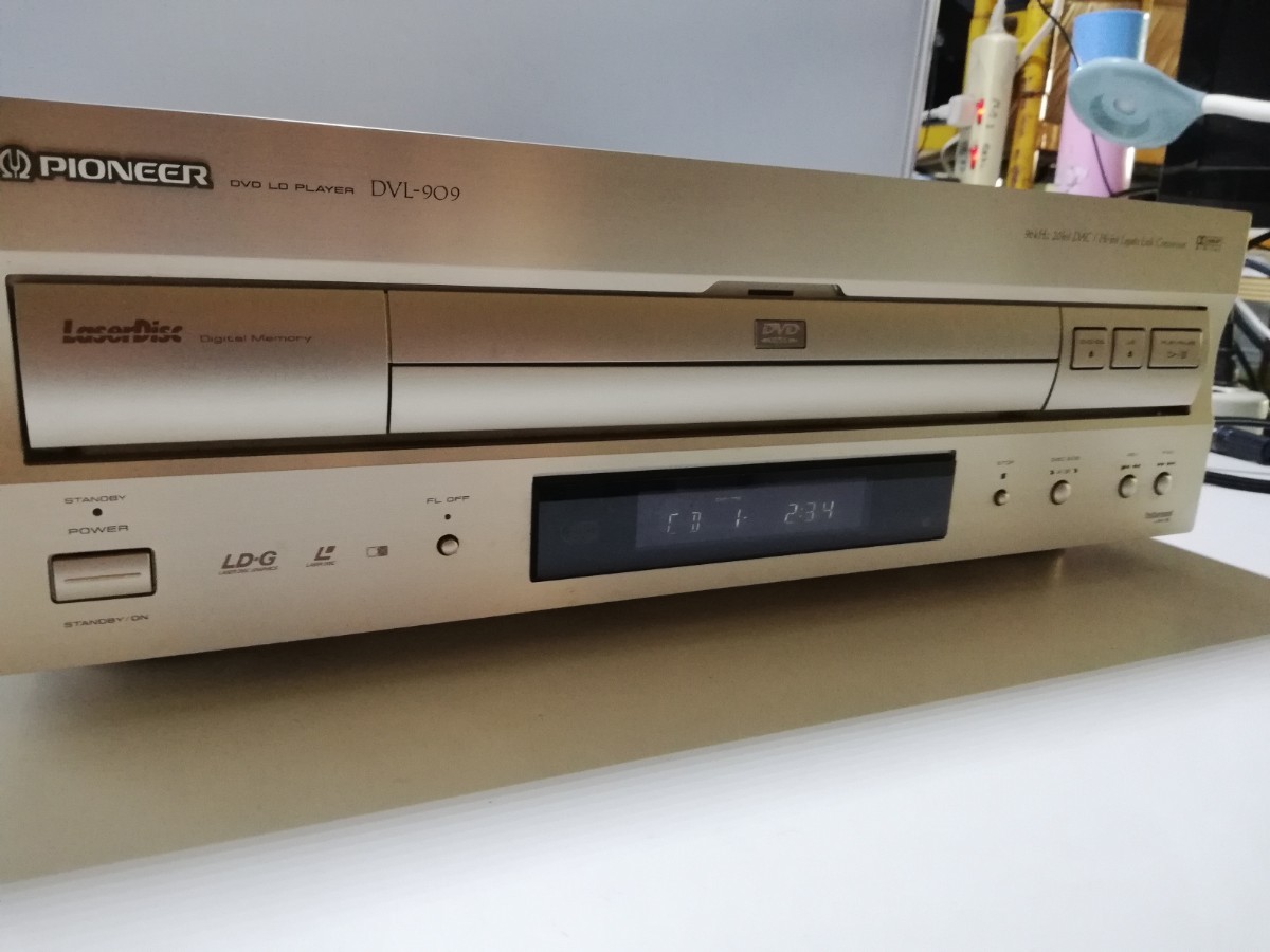 管104(通電再生簡易確認、中古現状、即発送)PIONEER パイオニア DVL