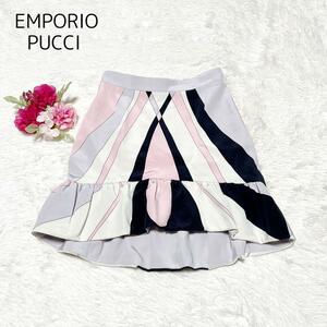 Emilio Pucci Emirio Pucci Pucci Pattern Skirt Flare 40