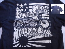 POWER PLANT パワープラント Harley davidson 日本製 M 検) CUSTOM ハーレーダビッドソン ウエストライド ウェアハウス _画像1