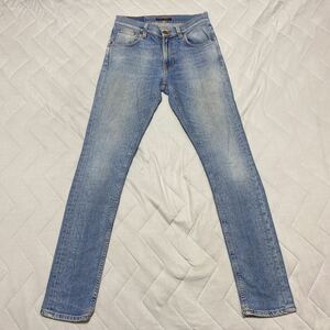 7B Nudie Jeans Nudie Jeans LEAN DEAN Denim jeans ji- bread pants MADE IN ITALY 28 ( stock ) hero Inter National cheap 