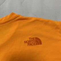 7B【美品】THE NORTH FACE ノースフェイス 半袖Tシャツ S オレンジ NT31794 （株）ゴールドウィン 格安 アウトドア スポーツ_画像6