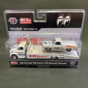 M2 MACHINES MOONEYES 1968 CHEVROLET C60 TRUCK & 1978 SILVERADO M2 マシーンズ ムーンアイズ シボレー シルバラード C10 M2マシーン