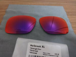 超処分価格！！！★オークリー HOLBROOK XL　OO9417 　ホルブルックXL用 カスタム偏光 レンズ MIDNIGHT SUN Color ミラー 