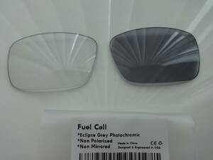 ★オークリー FUEL CELL ヒューエルセル用 調光レンズ 　ECLIPSE Grey Photochromic 　FUELCELL