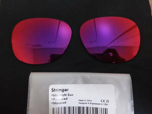 OAKLEY ストリンガー用 カスタム偏光レンズ MIDNIGHT SUN Polarized 新品 OAKLEY STRINGER