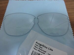 ★オークリー Frogskins Lite フロッグスキンライト用 カスタムレンズ HD CLEAR新品 Replacement Lenses for Oakley Frogskins Lite