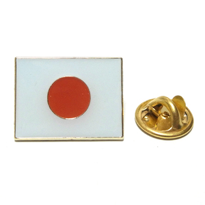 ラペルピン★ピンズ　日本　Japan　日の丸　国旗　フラッグ　20×15 mm　pin-1284