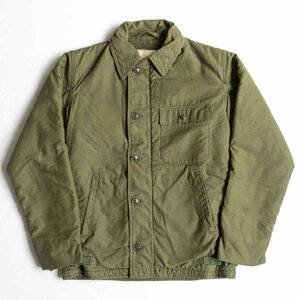 【雰囲気抜群】US ARMY【60s A-2 デッキジャケット】 S ミリタリー 米軍 古着 VINTAGE y2307085