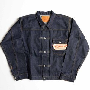 【Dead Stock/バレンシア製】LEVI'S【506XX ビッグE 1st デニムジャケット】48 ファースト インディゴ 555 アメリカ製 y2307083の画像1