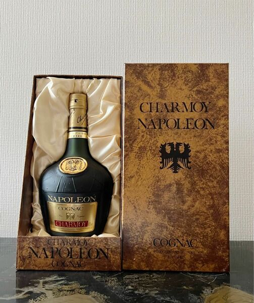 未開栓古酒 從価 シャモイ ナポレオン コニャック Charmoy Napoleon Cognac 箱付き