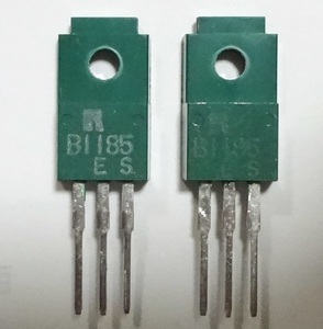  ROME power transistor 2SB1185 Pc=25W,-50V,-3A,2 pcs set unused goods control 3