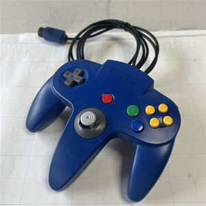 N64 nintendo 64 for controller NUS-005 blue blue analogue stick excellent!