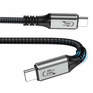 USB4 ケーブル USB-C To USB-C ケーブル1.2M