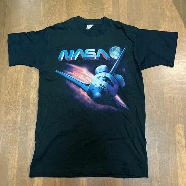【週末値下げ！】【ヴィンテージ　レア物】NASA スペースシャトルTシャツ
