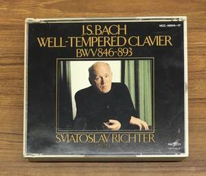 4CD バッハ 平均律クラヴィーア曲集全巻 - リヒテル VICC-40014/7 …h-1865
