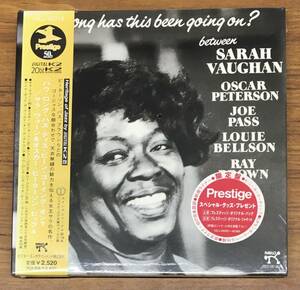 未開封 紙ジャケ サラ・ヴォーン 他 - ハウ・ロング～ CD 限定盤 VICJ-60318 …h-1934 Sarah Vaughan How Long Has This Been Going On?