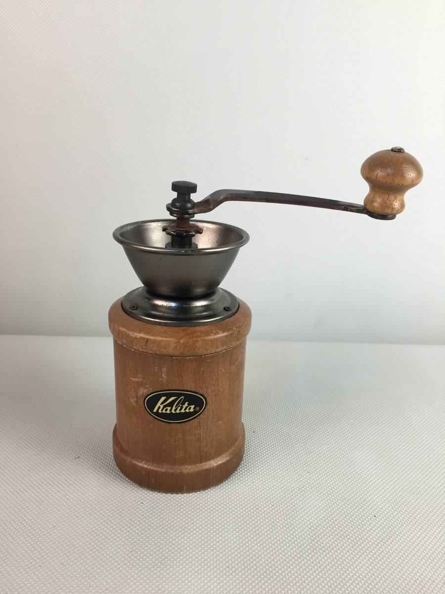 経典 カリタ 動輪ミル Kalita DR-1 手動 コーヒーミル 分解整備済 調理