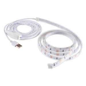 テープライト 間接照明 カラーチェンジ RGBイルミネーション LED USB電源 テープ長さ1.5m 室内｜NIT-ALA6TU15V 06-1800 オーム電機