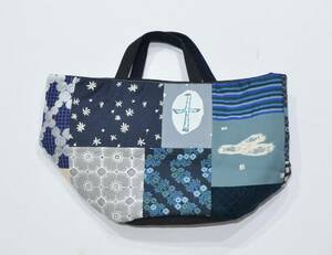  new goods mina perhonen mina perhonen basket bag patchwork basket tote bag Y-320134