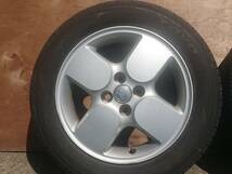 トヨタ　シエンタ　純正アルミホイール 15 × 5.5J +33　PCD 100 　175/65R154本セット　　　アクア　ヴィッツ　カローラフィールダー_画像3