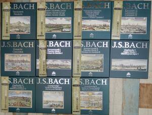 w-1388/バッハ大全集 LP BOX 11巻セット/ARCHIV J.S.BACH/クラシック レコード ボックス/カール リヒター