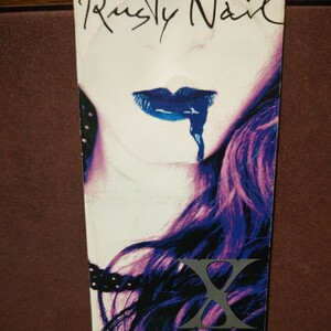 ★５★ X JAPAN のシングルCD 「Rusty Nail」