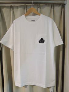 X-LARGE エクストララージ XLARGE S/S EMBROIDERY SLANTED OG POCKET TEE 白 L 最新人気商品 送料込み