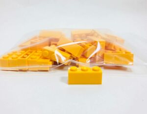【新品未使用】レゴ　LEGO　ブロック　1x3 ブライトライトオレンジ　50個　１×３