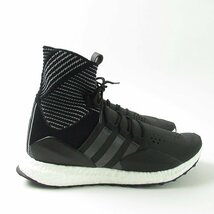 r4a021805★Y-3 ワイスリー APPROACH REFLECT ヨウジヤマモト アディダス スニーカー 靴 黒 メンズ 26cm_画像6