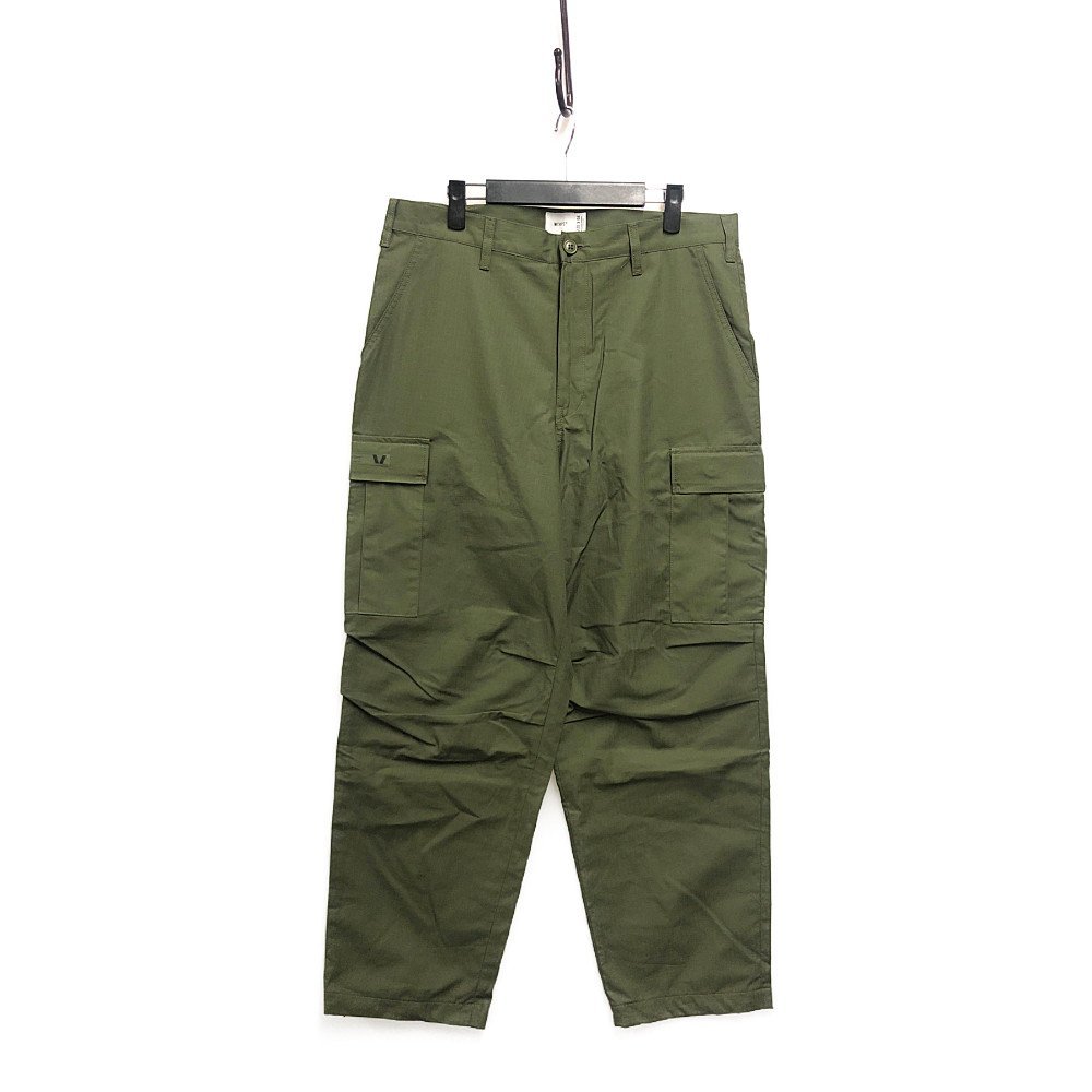 wtaps MILT / TROUSERS / NYCO. RIPSTOP オリーブ Lサイズ jungle