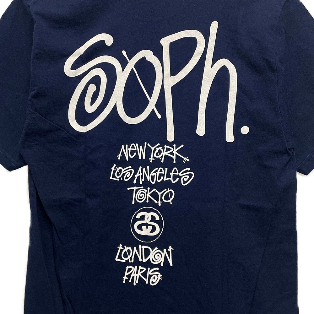 STUSSY ステューシー × SOPHNET. ソフネット 15SS ロゴプリント 半袖T