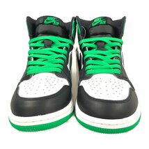 NIKE ナイキ DZ5485-031 AIR JORDAN 1 RETRO HIGH OG エアジョーダン ラッキーグリーン シューズ サイズUS8.5=26.5cm 正規品 / 31607_画像3