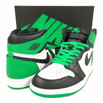 NIKE ナイキ DZ5485-031 AIR JORDAN 1 RETRO HIGH OG エアジョーダン ラッキーグリーン シューズ サイズUS8.5=26.5cm 正規品 / 31607_画像1