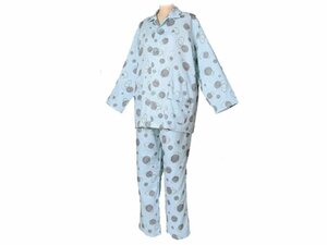 [ prompt decision equipped ] double gauze specification .... pyjamas gentleman for * long sleeve blue S size < regular price 8,500 jpy * long time period stock goods, liquidation price 