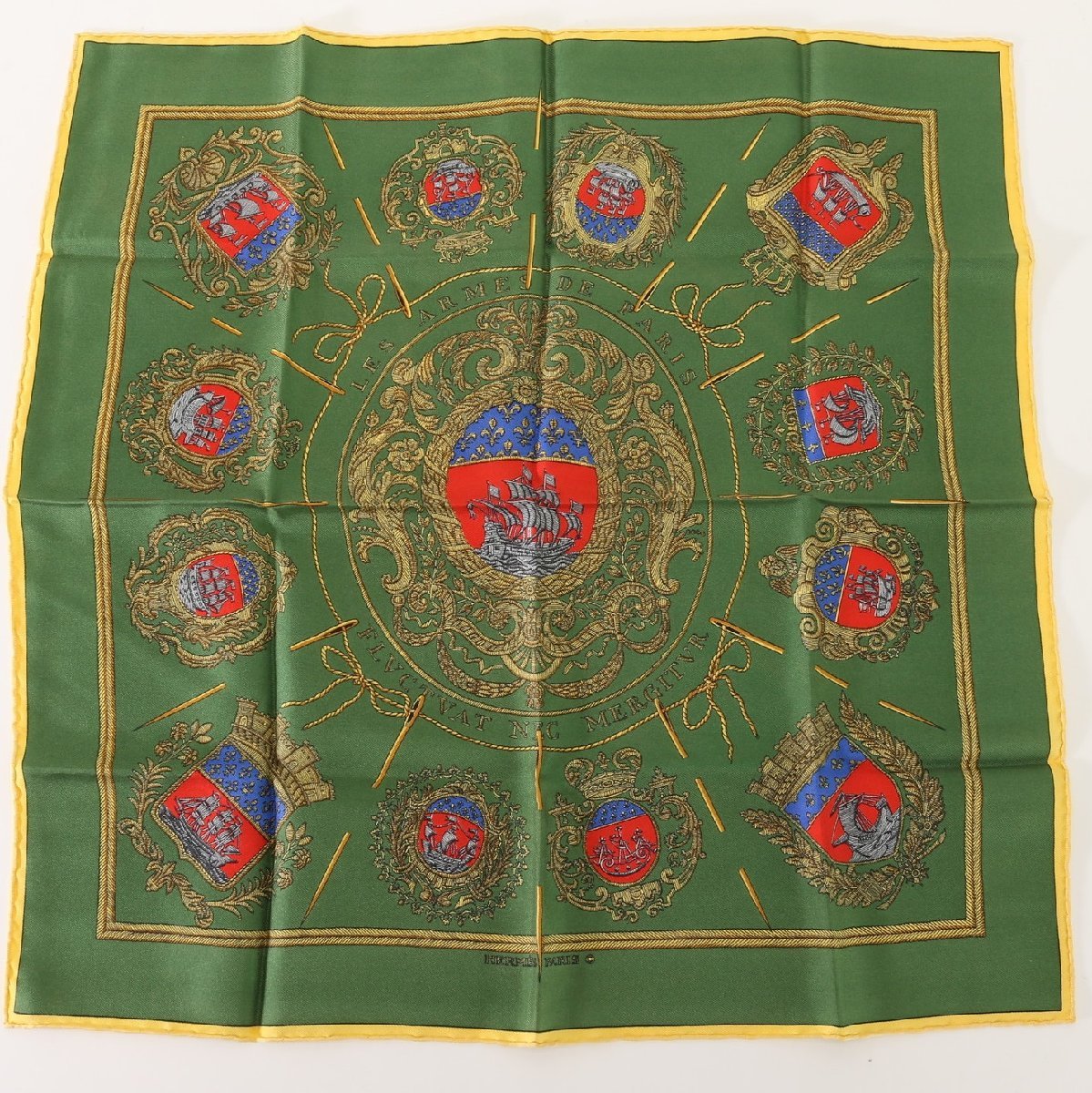 買い特注品 - 美品 エルメス 90カレ パリの思い出 スカーフ フランス製