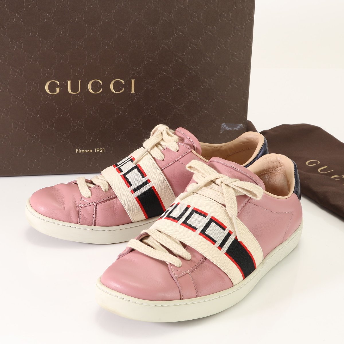 Yahoo!オークション -「gucci グッチ スニーカー レディースシューズ