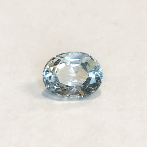 qoj.YAB09 natural aquamarine 1.437ct loose unset jewel one bead so-ting attached 
